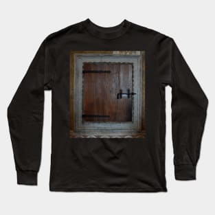 A Hatch Door in Palazzo Ducale, Mantua, Italy Long Sleeve T-Shirt